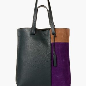 Casia leather Tote